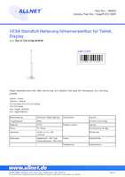 Datasheet for Allnet VesaFLEX120W, EAN: 4038816106957
