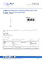 Datenblatt zu Allnet VesaFLEX120W, EAN: 4038816106957