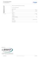 Datasheet for Hager M-SWEG6020, EAN: 7611919355247
