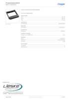 Datasheet for Hager MES-ES80801, EAN: 7611919058278