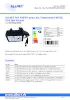 Datasheet for Allnet ALL-PoE-RGBWPSU48VDC05A, EAN: 4038816207388