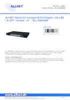 Datasheet for Allnet ALL-SG8626M, EAN: 4038816124777