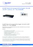 Datenblatt zu Allnet ALL-SG8626M, EAN: 4038816124777