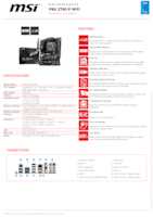 Datasheet for MSI 7E06-001R, EAN: 4711377015738