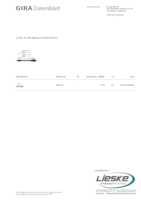 Datenblatt zu Gira 856600, EAN: 4010337034865