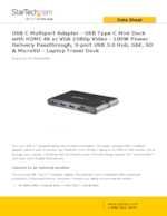 Datasheet for Startech.com DKT30CHVSCPD, EAN: 0065030879170