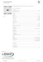 Datasheet for Berker 3315437009, EAN: 4011334330660