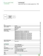 Datasheet for Schneider Electric VW3A5307, EAN: 3606480736742