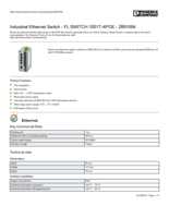 Datasheet for Phoenix Contact 2891064, EAN: 4046356764322