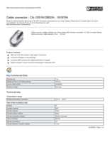 Datenblatt zu Phoenix Contact 1619764, EAN: 4046356821537