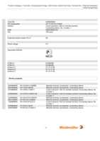 Datasheet for Weidmüller 0248500000, EAN: 4008190022723