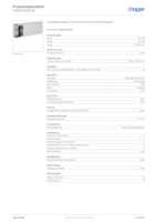 Datasheet for Hager LF6011107035, EAN: 4012740136389
