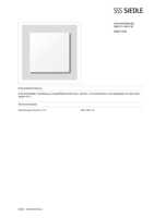 Datasheet for Siedle 200017309-00, EAN: 4015739173099