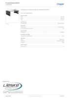 Datasheet for Hager FZ941XE, EAN: 7611919323765