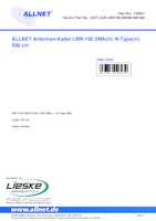 Datasheet for Allnet ANT-CAB-LMR195-SMAM-NM-500, EAN: 4038816046932