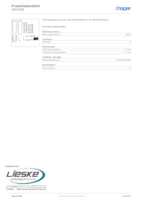 Datasheet for Hager ZM01MS, EAN: 3250617626675