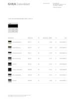 Datasheet for Gira 539303, EAN: 4010337055129