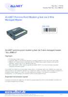 Datasheet for Allnet ALL-BM310, EAN: 4038816174741