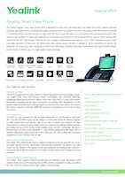 Datasheet for Yealink 1303053, EAN: 6938818303270