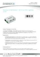Datenblatt zu Synergy 21 S21-3701, EAN: 4038816088840