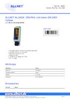 Datasheet for Allnet ALL4024, EAN: 4038816000828