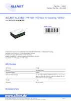Datasheet for Allnet ALL4409, EAN: 4038816034335