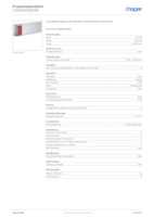 Datasheet for Hager LFS6010009016, EAN: 4012740994491