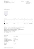 Datenblatt zu Gira 244402, EAN: 4010337056423