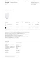 Datenblatt zu Gira 244202, EAN: 4010337056430