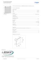Datasheet for Hager BR651305H9016, EAN: 4012740989022