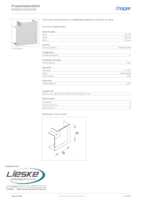 Datasheet for Hager BR651005H9016, EAN: 4012740988971