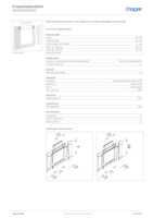 Datasheet for Hager GR0802A9016, EAN: 4012740993227
