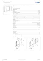 Datasheet for Hager GR0800A9016, EAN: 4012740993203