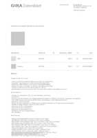 Datenblatt zu Gira 5001028, EAN: 4010337070887