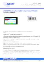 Datasheet for Allnet MT10RK3288A10PoENFC, EAN: 4038816182890