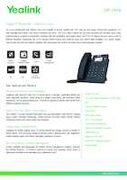 Datasheet for Yealink 1301044, EAN: 6938818306059