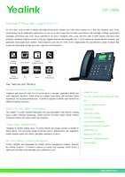 Datasheet for Yealink 1301046, EAN: 6938818305755