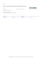 Datasheet for D-Link DV-700-P10-LIC