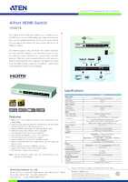 Datasheet for Aten VS481B, EAN: 4719264642203