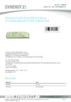 Datenblatt zu Synergy 21 S21-LED-SR000173, EAN: 4038816180049