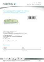 Datenblatt zu Synergy 21 S21-LED-SR000169, EAN: 4038816094377