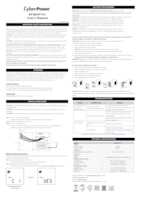 Datasheet for CyberPower BP48VPT01, EAN: 4712856276084