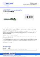 Datasheet for Allnet US-8-RMKITALL, EAN: 4038816097057