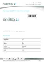 Datasheet for Synergy 21 S21-LED-D00035, EAN: 4038816092922