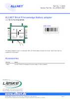 Datasheet for Allnet ALL-BRICK-0001, EAN: 4038816113627
