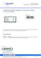 Datasheet for Allnet ALL-BRICK-0149, EAN: 4038816039002