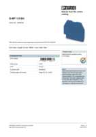 Datasheet for Phoenix Contact 3025529, EAN: 4017918154677