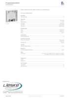 Datasheet for Berker 911522559, EAN: 4011334239635