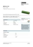Datasheet for Phoenix Contact 1754494, EAN: 4017918028664