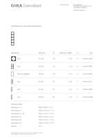 Datenblatt zu Gira 021584, EAN: 4010337131885